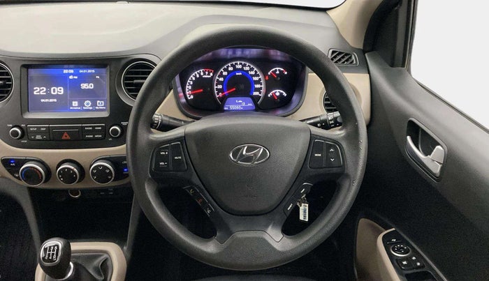 2019 Hyundai Grand i10 SPORTZ 1.2 KAPPA VTVT, Petrol, Manual, 55,039 km, Steering Wheel Close Up