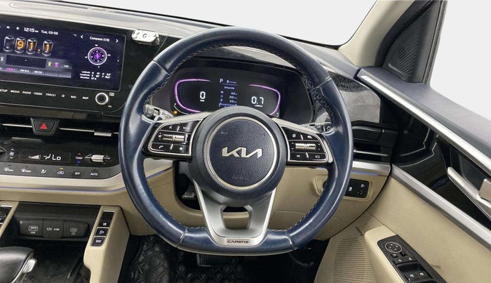 2022 KIA CARENS LUXURY PLUS 1.5 DIESEL AT 7 STR, Diesel, Automatic, 68,534 km, Steering Wheel Close Up