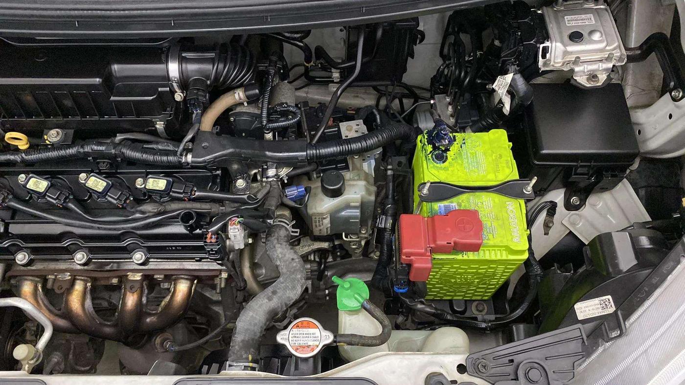 2019 Maruti New Wagon-R ZXI 1.2 AMT, Petrol, Automatic, 22,261 km, Engine View - Left