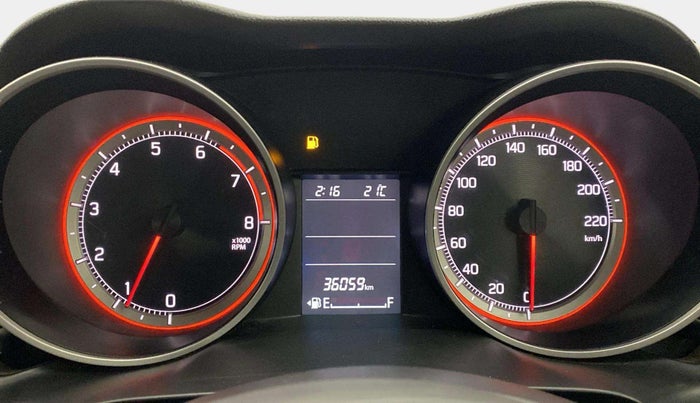 2020 Maruti Swift ZXI PLUS, Petrol, Manual, 36,058 km, Odometer Image
