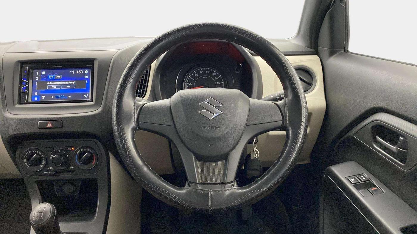 2023 Maruti New Wagon-R LXI 1.0, Petrol, Manual, 12,743 km, Steering Wheel Close Up