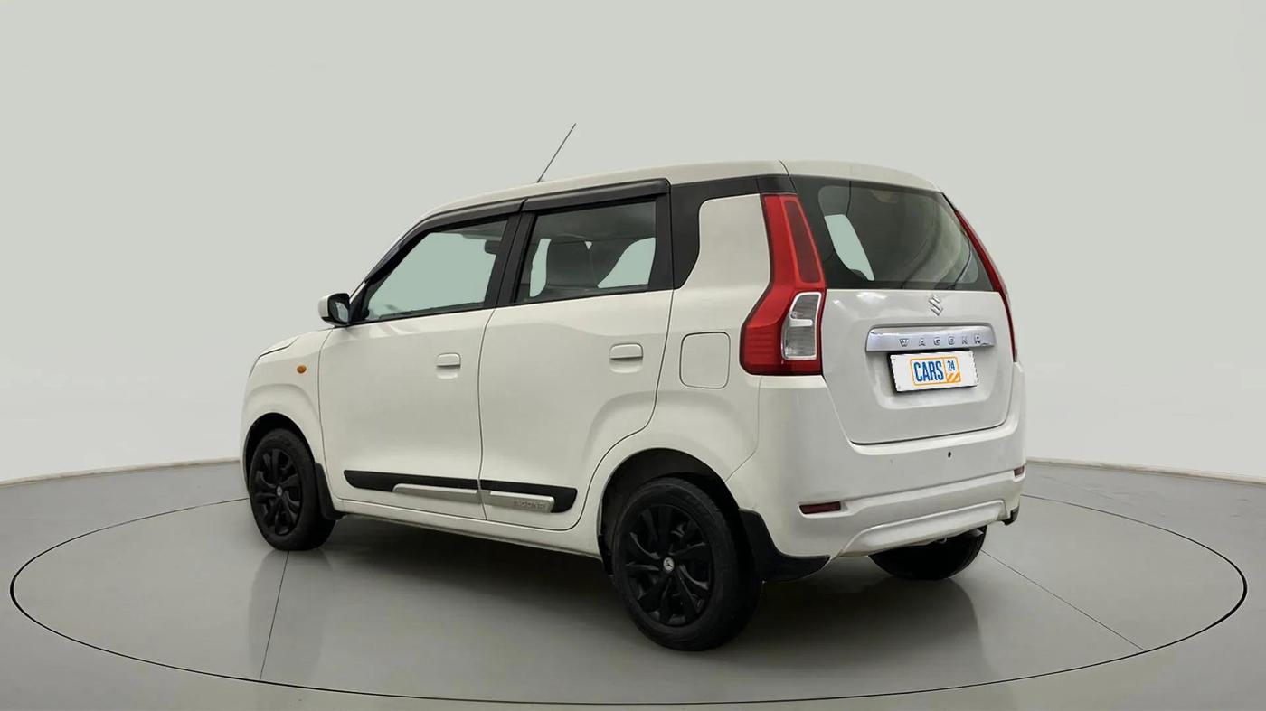 2019 Maruti New Wagon-R VXI (O) 1.2 AMT, Petrol, Automatic, 41,027 km, Left Back Diagonal