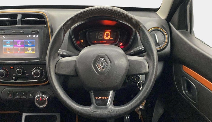 2018 Renault Kwid CLIMBER 1.0 AMT, Petrol, Automatic, 33,003 km, Steering Wheel Close Up