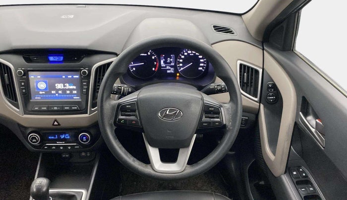 2017 Hyundai Creta SX PLUS 1.6 PETROL, Petrol, Manual, 38,972 km, Steering Wheel Close Up
