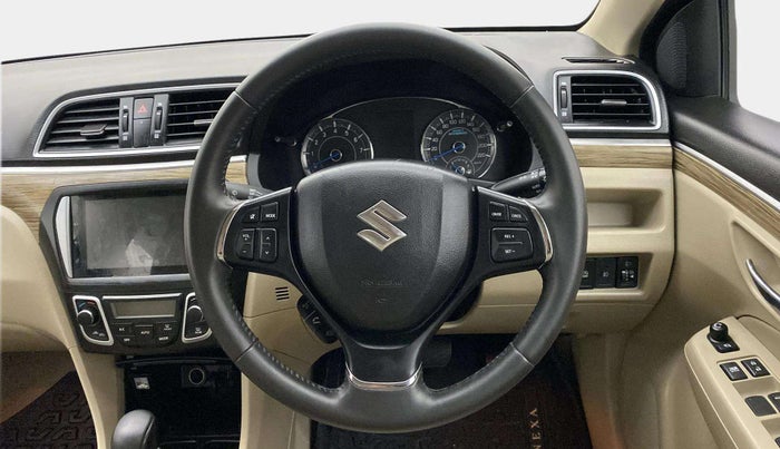 2022 Maruti Ciaz ALPHA  AT 1.5 SHVS PETROL, Petrol, Automatic, 8,222 km, Steering Wheel Close Up