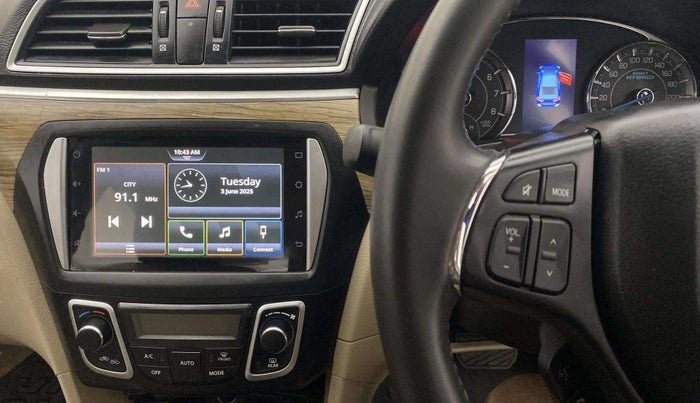 2022 Maruti Ciaz ALPHA  AT 1.5 SHVS PETROL, Petrol, Automatic, 8,222 km, Air Conditioner