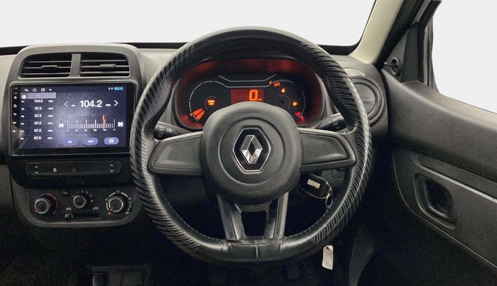2022 Renault Kwid RXL 1.0 (O), Petrol, Manual, 63,035 km, Steering Wheel Close Up