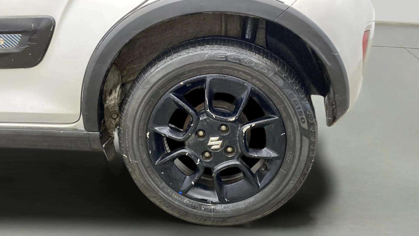 2021 Maruti IGNIS ZETA 1.2 AMT, Petrol, Automatic, 14,985 km, Left Rear Wheel