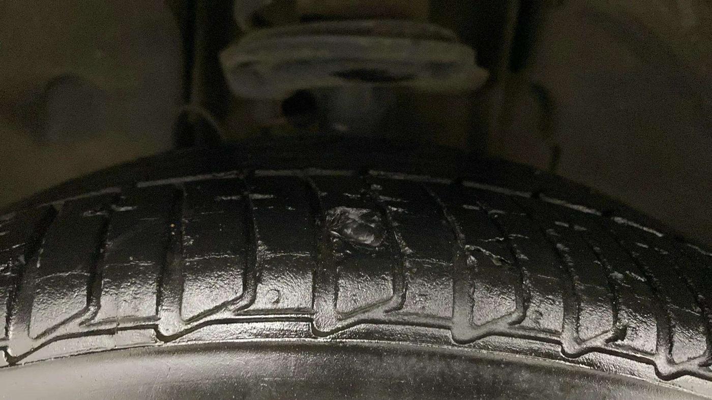 2022 Tata TIAGO NRG XZ AMT, Petrol, Automatic, 44,769 km, Left Front Tyre Tread
