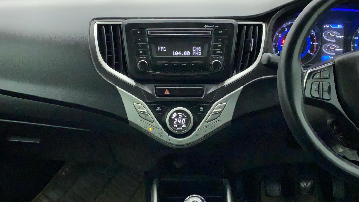 2017 Maruti Baleno ZETA PETROL 1.2, Petrol, Manual, 60,499 km, Air Conditioner