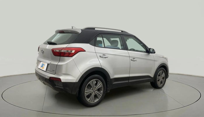 2017 Hyundai Creta SX PLUS AT 1.6 PETROL, Petrol, Automatic, 76,968 km, Right Back Diagonal