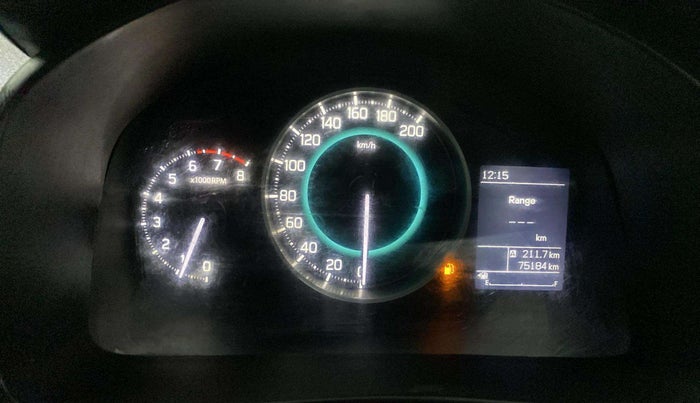 2018 Maruti IGNIS ZETA 1.2, Petrol, Manual, 75,158 km, Odometer Image
