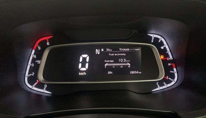2022 KIA SONET HTX 1.5 AT, Diesel, Automatic, 28,151 km, Odometer Image