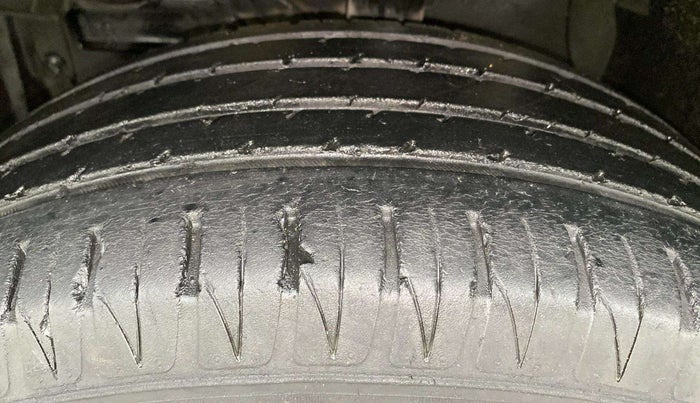 2021 Maruti Vitara Brezza ZXI AT SHVS, Petrol, Automatic, 41,085 km, Left Front Tyre Tread