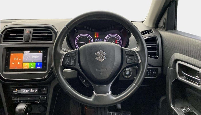 2021 Maruti Vitara Brezza ZXI AT SHVS, Petrol, Automatic, 41,085 km, Steering Wheel Close Up