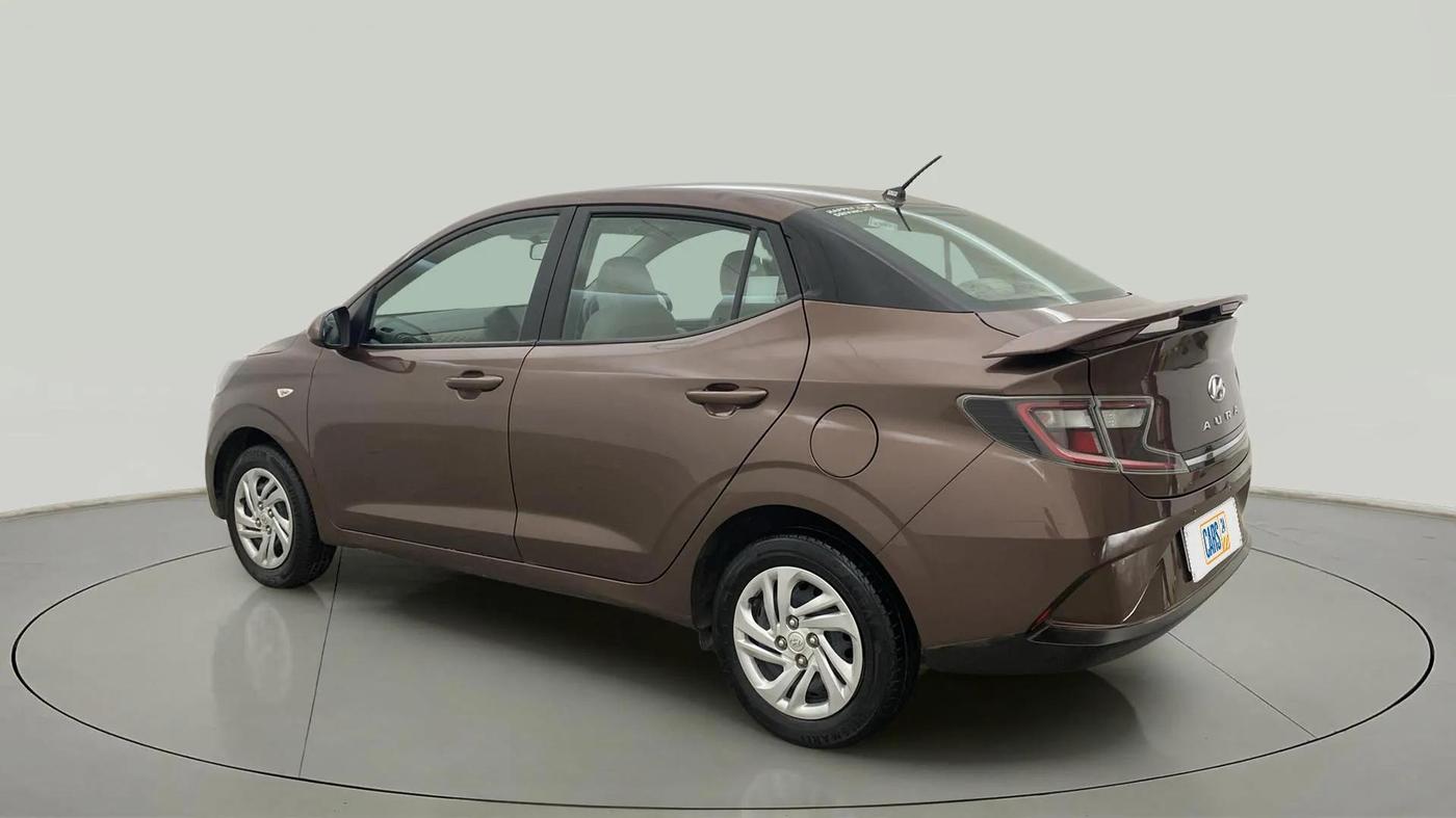 2022 Hyundai AURA S 1.2 CNG, CNG, Manual, 39,695 km, Left Back Diagonal