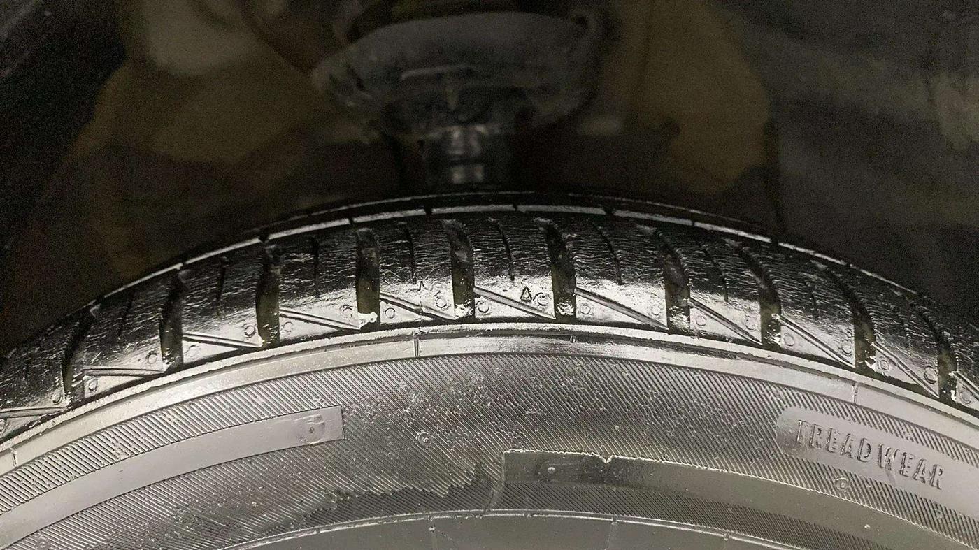 2022 Hyundai AURA S 1.2 CNG, CNG, Manual, 39,695 km, Right Front Tyre Tread