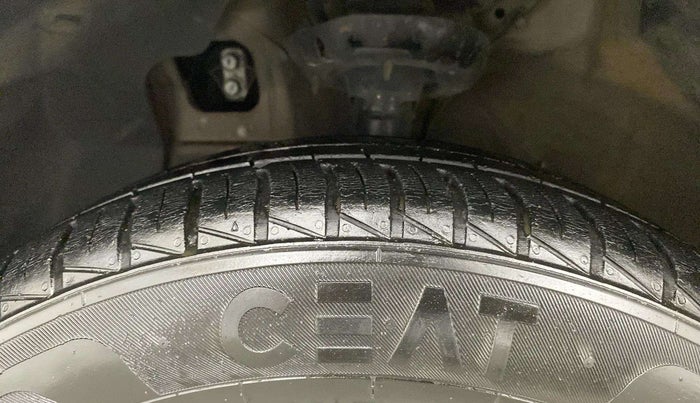 2022 Hyundai AURA S 1.2 CNG, CNG, Manual, 39,695 km, Left Front Tyre Tread