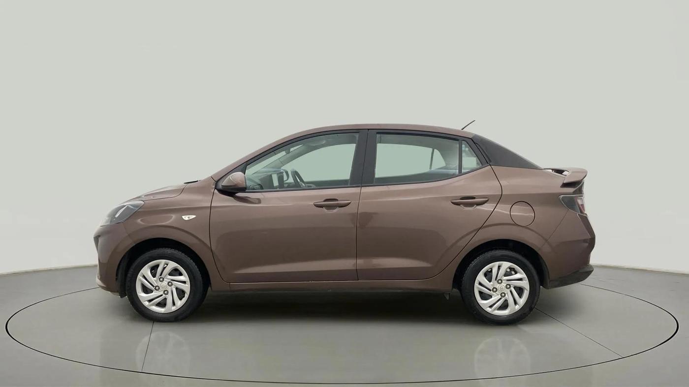 2022 Hyundai AURA S 1.2 CNG, CNG, Manual, 39,695 km, Left Side