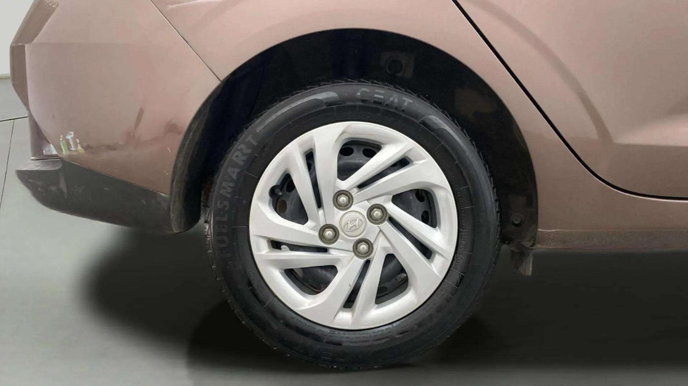 2022 Hyundai AURA S 1.2 CNG, CNG, Manual, 39,695 km, Right Rear Wheel