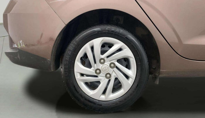 2022 Hyundai AURA S 1.2 CNG, CNG, Manual, 39,695 km, Right Rear Wheel