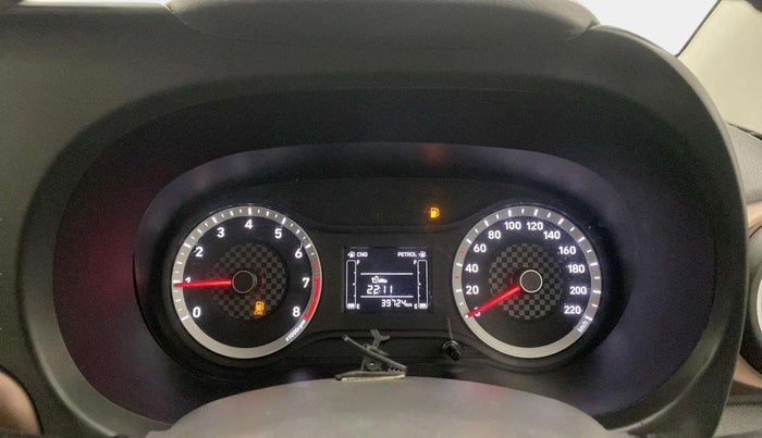 2022 Hyundai AURA S 1.2 CNG, CNG, Manual, 39,695 km, Odometer Image