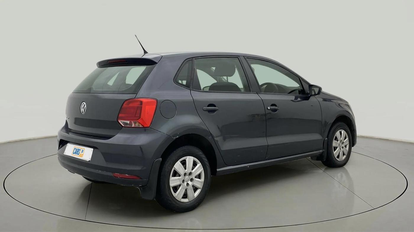 2017 Volkswagen Polo TRENDLINE 1.2L PETROL, Petrol, Manual, 40,982 km, Right Back Diagonal