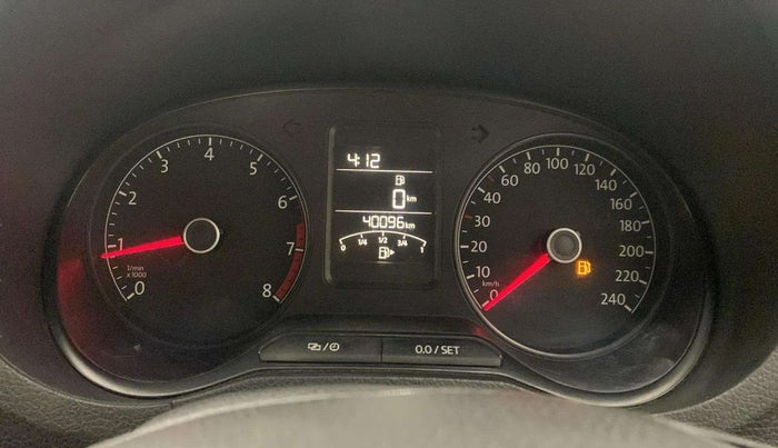 2016 Volkswagen Ameo HIGHLINE1.2L, Petrol, Manual, 40,086 km, Odometer Image