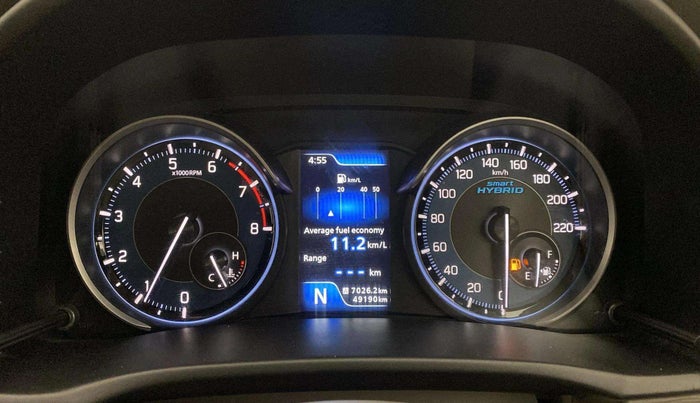 2021 Maruti Ertiga VXI AT SHVS, Petrol, Automatic, 49,192 km, Odometer Image