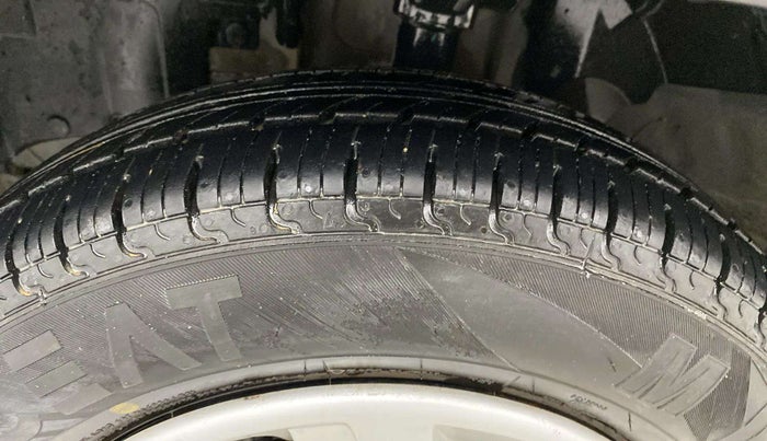 2019 Renault Kwid RXT 1.0 AMT, Petrol, Automatic, 43,656 km, Left Front Tyre Tread