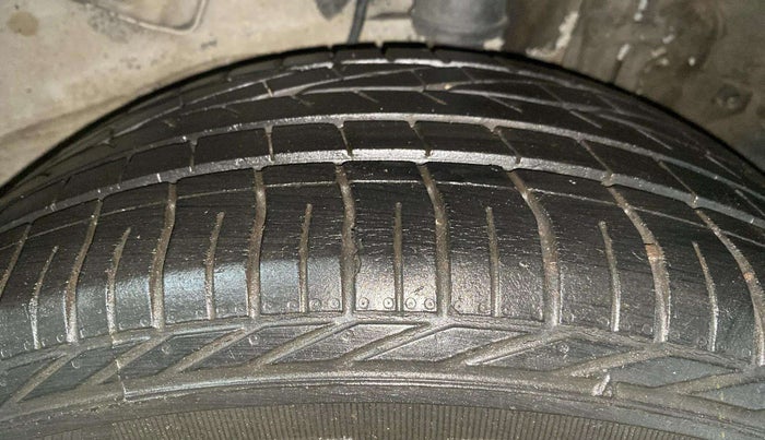 2017 Tata NEXON XZ PLUS PETROL, Petrol, Manual, 37,018 km, Left Rear Tyre Tread