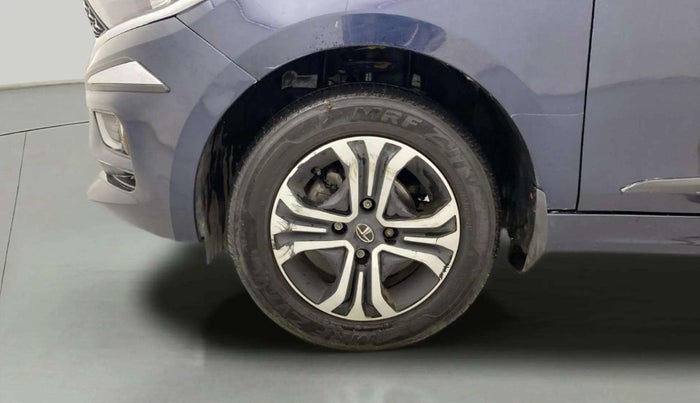 2023 Tata TIGOR XZ PLUS CNG, CNG, Manual, 12,849 km, Left Front Wheel