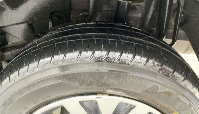 2023 Tata TIGOR XZ PLUS CNG, CNG, Manual, 12,849 km, Left Rear Tyre Tread