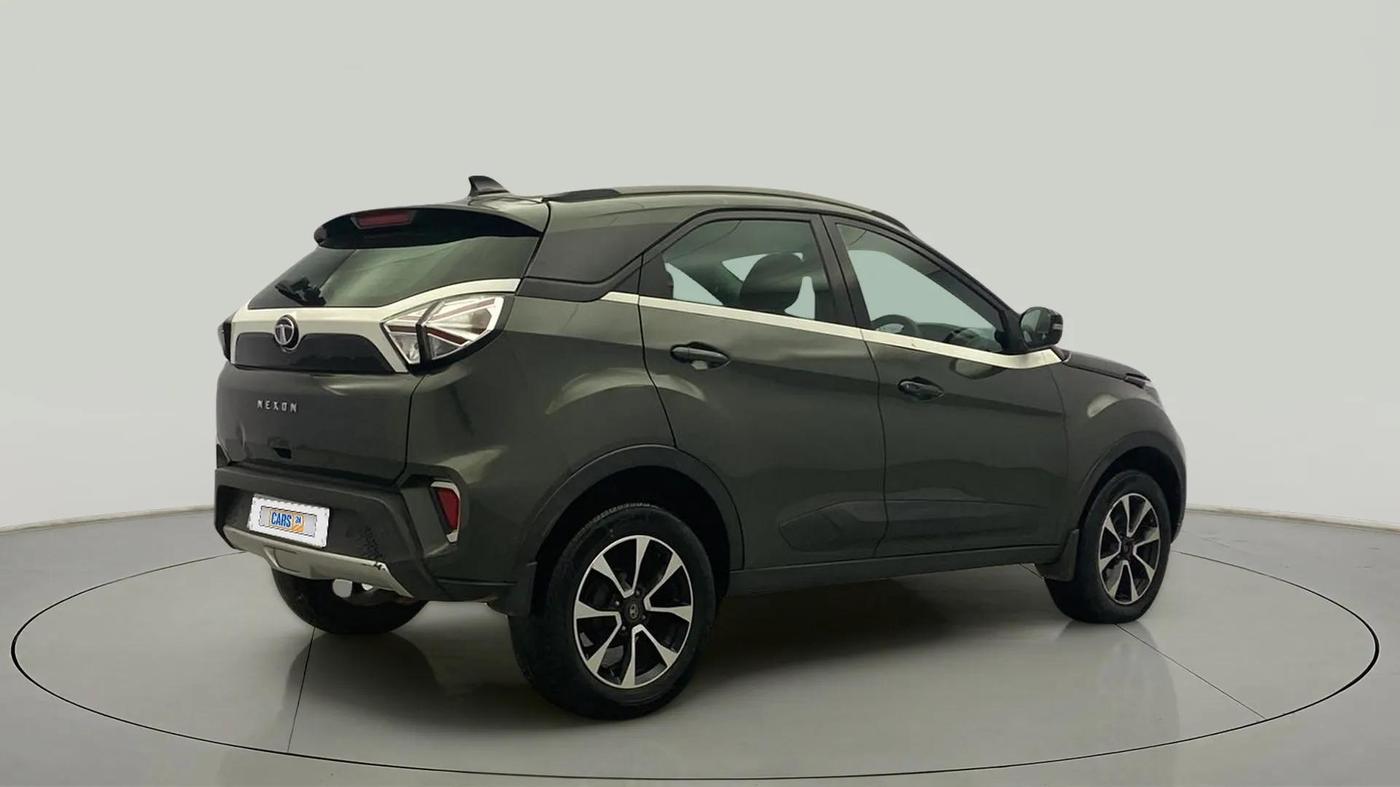 2021 Tata NEXON XZA PLUS DIESEL, Diesel, Automatic, 82,558 km, Right Back Diagonal