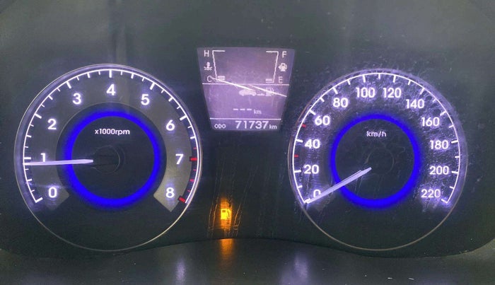 2013 Hyundai Verna FLUIDIC 1.6 VTVT SX, Petrol, Manual, 71,735 km, Odometer Image