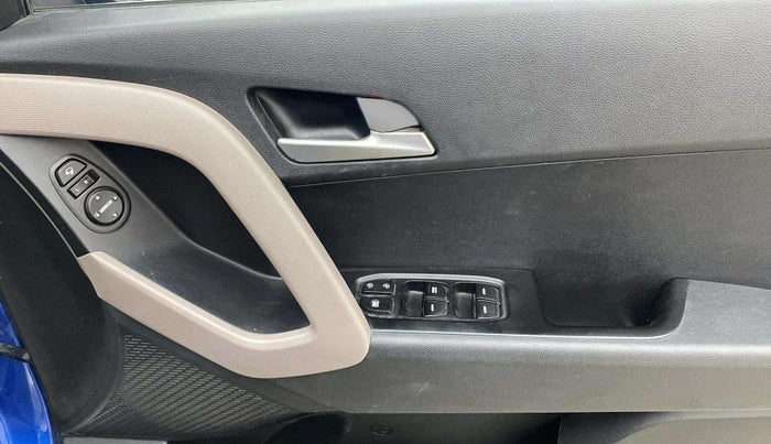 2018 Hyundai Creta SX AT 1.6 PETROL, Petrol, Automatic, 57,881 km, Driver Side Door Panels Control
