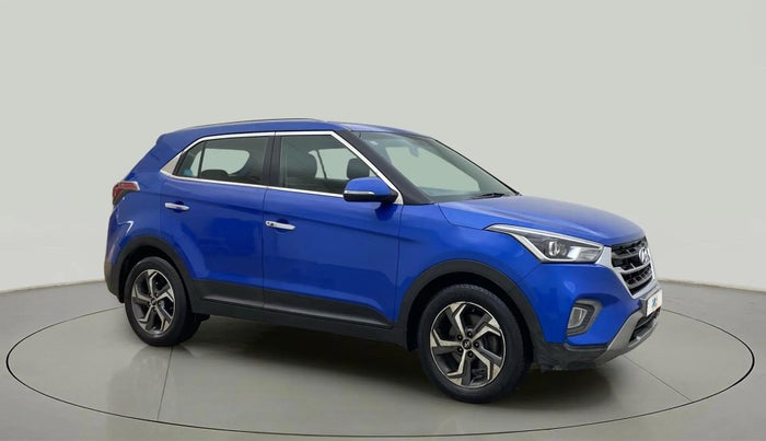2018 Hyundai Creta SX AT 1.6 PETROL, Petrol, Automatic, 57,881 km, Right Front Diagonal