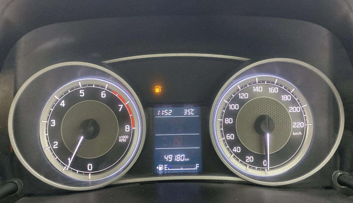2021 Maruti Dzire ZXI, Petrol, Manual, 49,124 km, Odometer Image