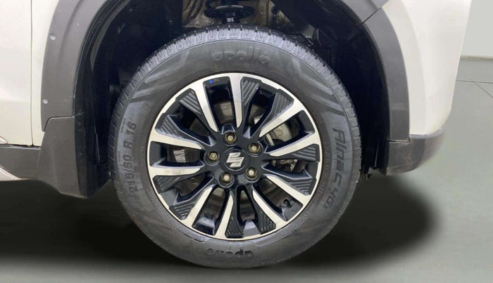 2020 Maruti Vitara Brezza ZXI PLUS, Petrol, Manual, 55,513 km, Right Front Wheel