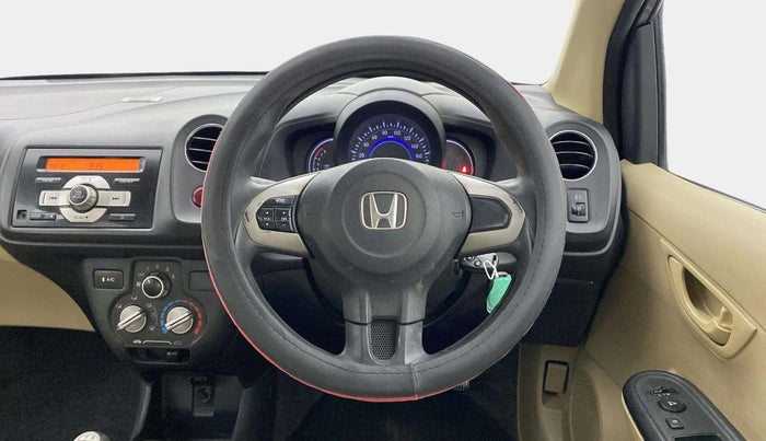 2015 Honda Amaze 1.2L I-VTEC S, Petrol, Manual, 74,621 km, Steering Wheel Close Up