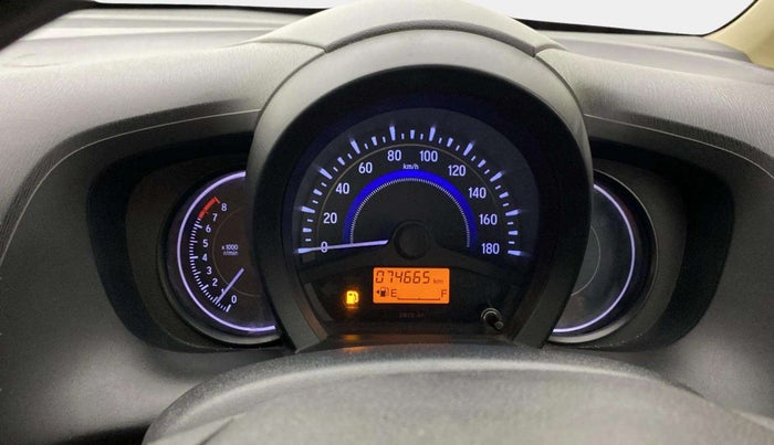 2015 Honda Amaze 1.2L I-VTEC S, Petrol, Manual, 74,621 km, Odometer Image