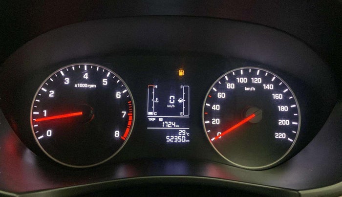 2018 Hyundai Elite i20 ASTA 1.2, Petrol, Manual, 52,327 km, Odometer Image