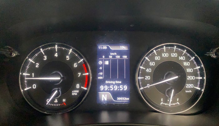 2023 Toyota Glanza V AMT, Petrol, Automatic, 30,032 km, Odometer Image