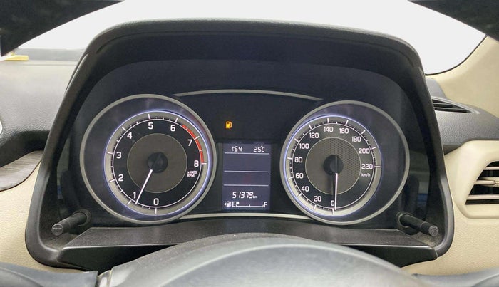 2023 Maruti Dzire ZXI, Petrol, Manual, 51,356 km, Odometer Image