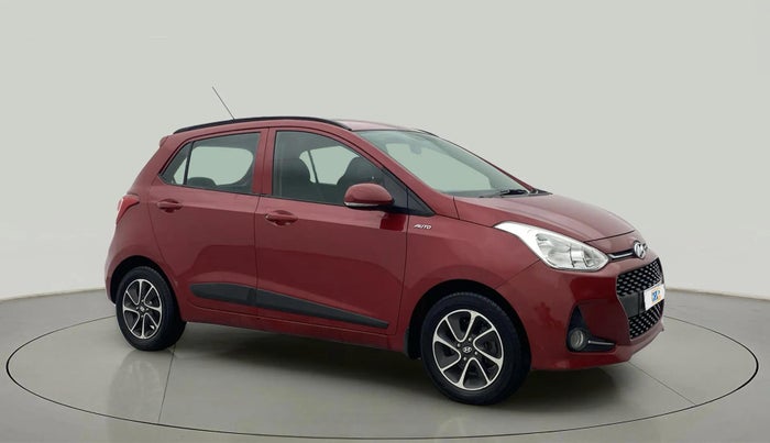 2018 Hyundai Grand i10 SPORTZ AT 1.2 KAPPA VTVT, Petrol, Automatic, 37,288 km, Right Front Diagonal