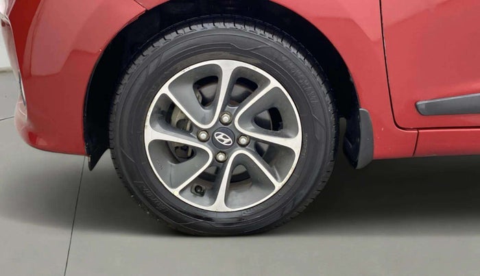 2018 Hyundai Grand i10 SPORTZ AT 1.2 KAPPA VTVT, Petrol, Automatic, 37,288 km, Left Front Wheel