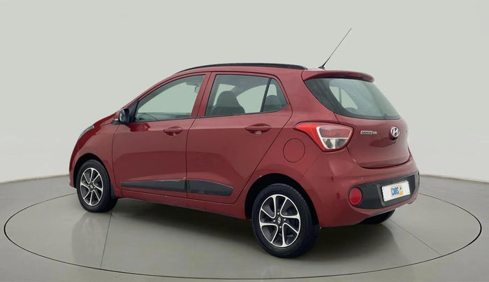 2018 Hyundai Grand i10 SPORTZ AT 1.2 KAPPA VTVT, Petrol, Automatic, 37,288 km, Left Front Diagonal