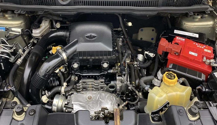 2022 Tata NEXON XZA PLUS (PREMIUM) KAZIRANGA PETROL, Petrol, Automatic, 27,027 km, Engine View