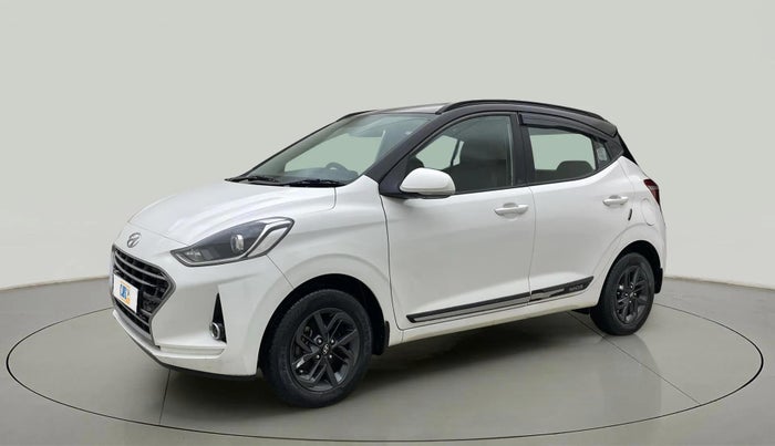 2021 Hyundai GRAND I10 NIOS SPORTZ AMT 1.2 KAPPA VTVT, Petrol, Automatic, 32,318 km, Left Front Diagonal