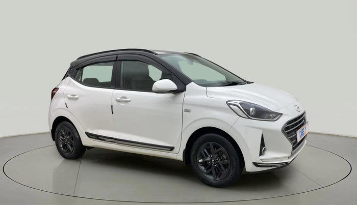 2021 Hyundai GRAND I10 NIOS SPORTZ AMT 1.2 KAPPA VTVT, Petrol, Automatic, 32,318 km, Right Front Diagonal
